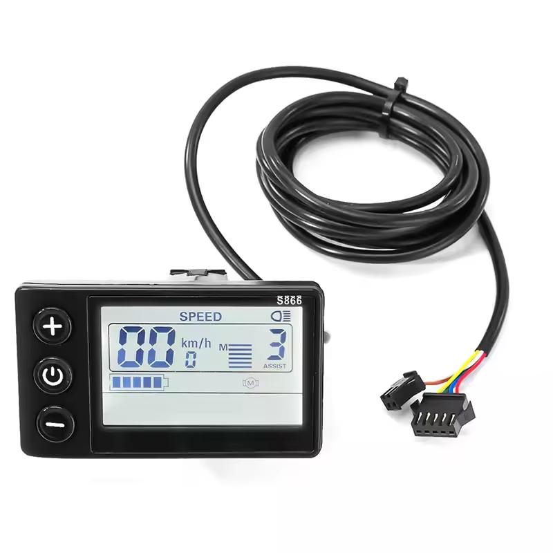 Scooter LCD -functies en gebruikt
