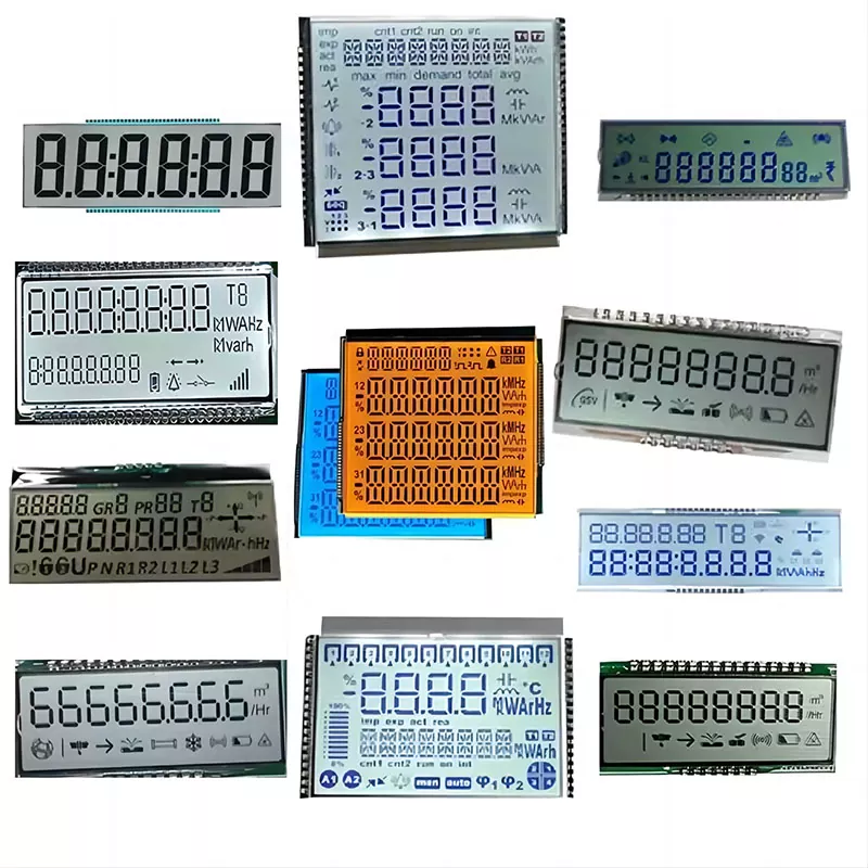 LCD-scherm van de prepaidmeter